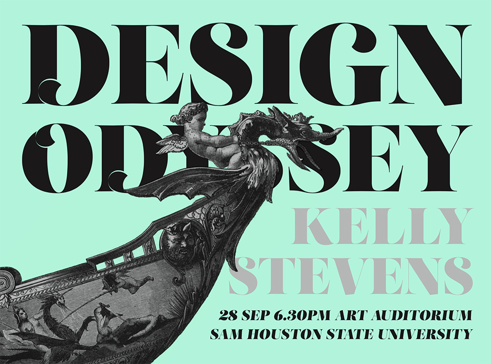 Visiting Designer Kelly Stevens poster